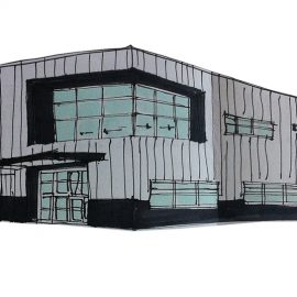 OFFICE + WAREHOUSE BUILDING EXPRESS CARGO