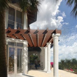 Sabadeco shores pergola